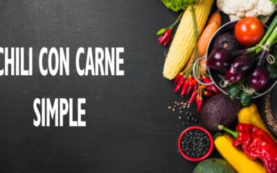 Chili con carné simple
